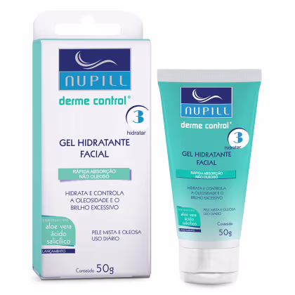 Imagem do produto Gel hidratante facial Nupill Derme Control