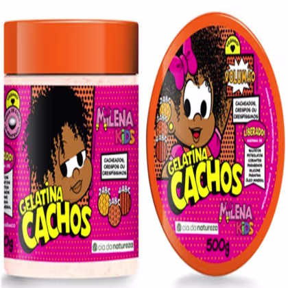Imagem do produto GELATINA CAPILAR CACHOS MILENA KIDS 500G