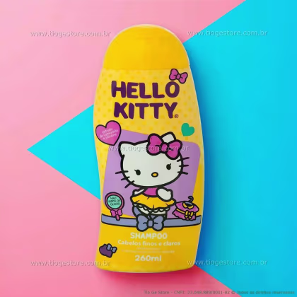 Imagem do produto SHAMPOO HELLO KITTY 260ML CABELOS FINOS E CLAROS