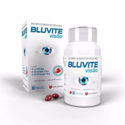 Imagem do produto Bluvite Visão 30 cápsulas União Química