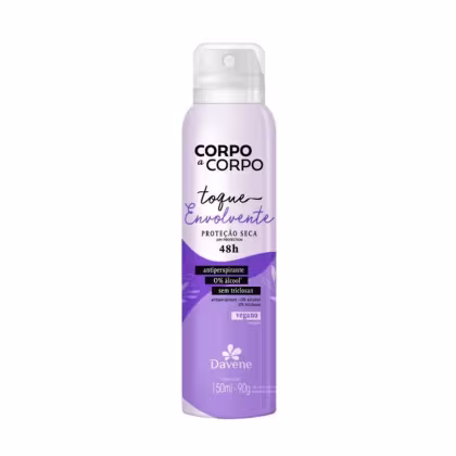 Imagem do produto DESODORANTE AEROSOL CORPO A CORPO ENVOLVENTE 150ML