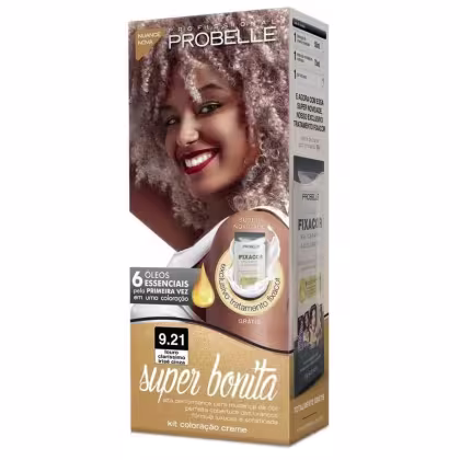 Imagem do produto TINTURA PROBELLE SUPER BONITA 9.21 LOURO CLARISSIMO IRISE