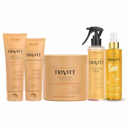 Imagem do produto Trivitt: hidratação, proteção e finalização em um só kit completo