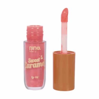 Lip Oil Nina Makeup Sweet Caramel de 4ml