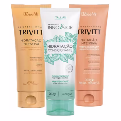 Imagem do produto Trivitt + Innovator 3 Máscaras de Hidratação e Nutrição Profissional Capilar