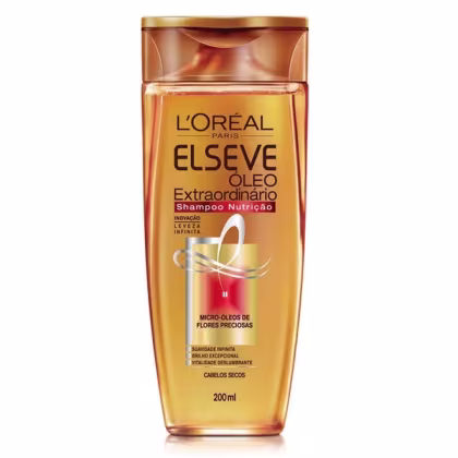 Imagem do produto Shampoo Elseve Óleo Nutrição 200ml