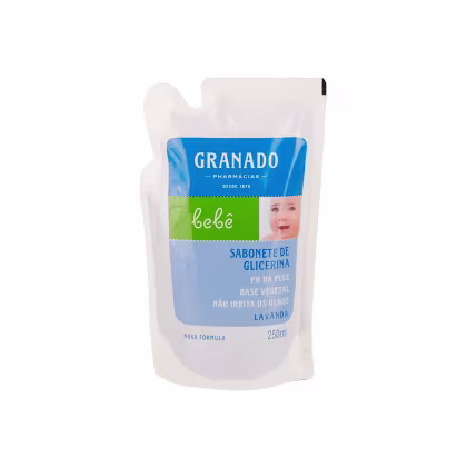 Imagem do produto Refil Sabonete Líquido Bebê Lavanda Granado 250ml