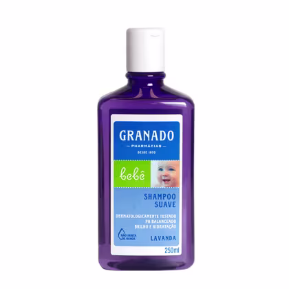 Imagem do produto Shampoo Bebê Lavanda Granado 250ml