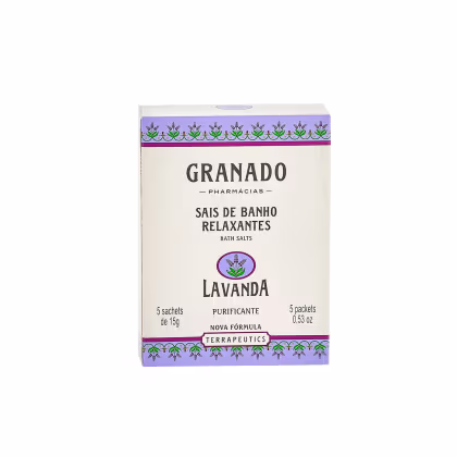 Imagem do produto Sais de Banho Lavanda Granado 5 sachês 15g