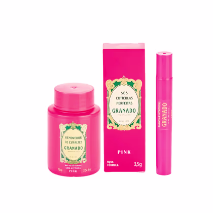 Imagem do produto Kit S.O.S Cutículas Perfeitas e Removedor Granado