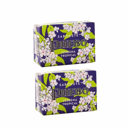 Imagem do produto Dois Sabonetes em Barra Verbena Tropical Phebo