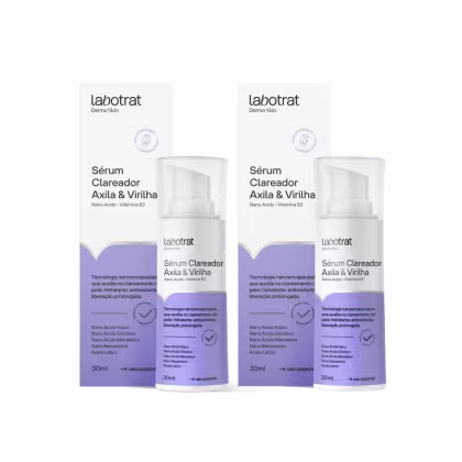 Imagem do produto KIT COM 2 SERUNS CLAREADOR DE PELOS AXILA E VIRILHA - LABOTRAT