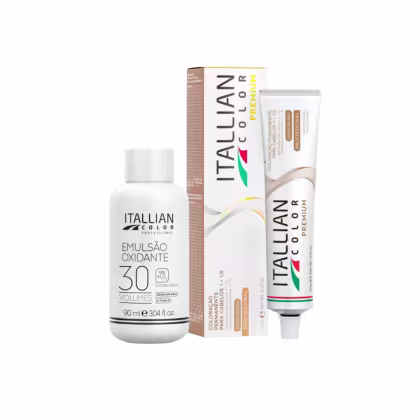Imagem do produto Itallian Color Premium 5.41 Cast.Cobre Cinza+OXI 30vol 90ml