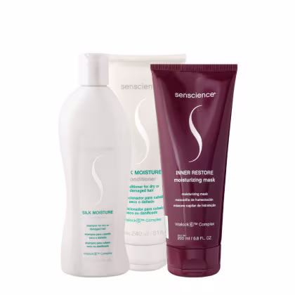 Imagem do produto Kit Senscience Silk Moisture Inner Home Care (3 produtos)