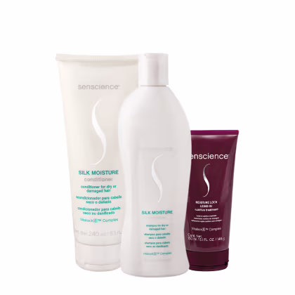 Imagem do produto Kit Senscience Silk Moisture Lock Duo Leave-in (3 Produtos)