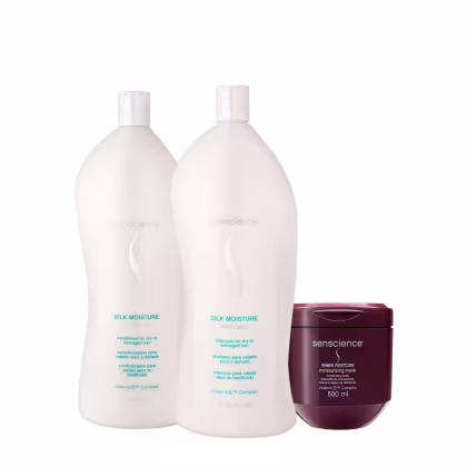 Imagem do produto Kit Senscience Silk Moisture Inner Salon Total (3 produtos)