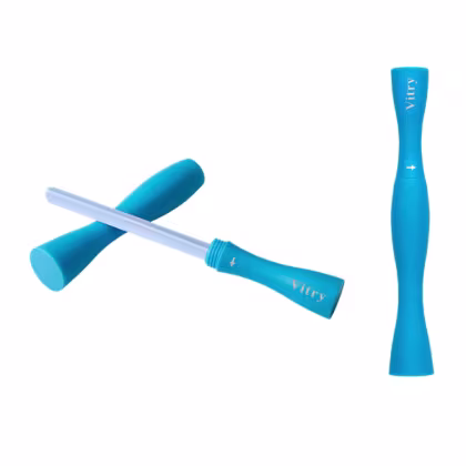 Lixa de Unha Vitry Paris Cerâmica Fluorescente Azul, 1 produto.