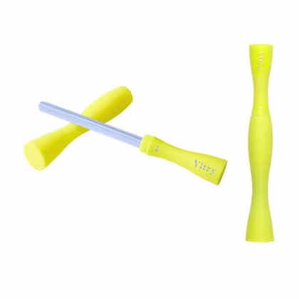 Lixa de Unha Vitry Paris Cerâmica Fluorescente Amarelo, 1 produto.