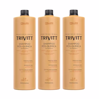 Imagem do produto Trivitt 3 Shampoo 1L – Uso Diário para Fios Recuperados e com Toque Sedoso