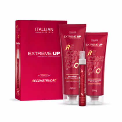 Imagem do produto Kit Extreme UP Home Care de Reconstrução Capilar Pós Quimica (3 Itens)