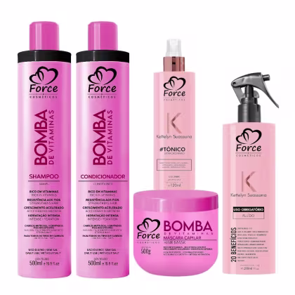 Imagem do produto Kit Bomba de Vitaminas - Turbo do Crescimento (5 itens)