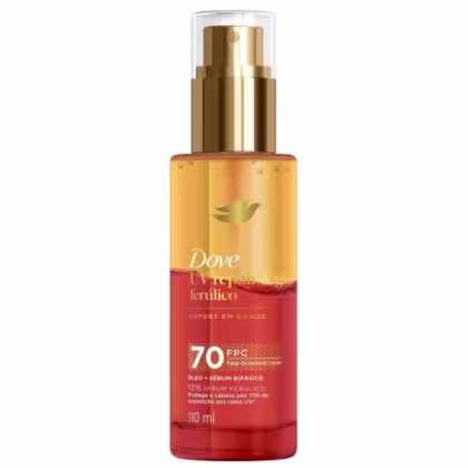Imagem do produto Dove Óleo Sérum Bifásico UV Repair Glow Ferúlico 110ml