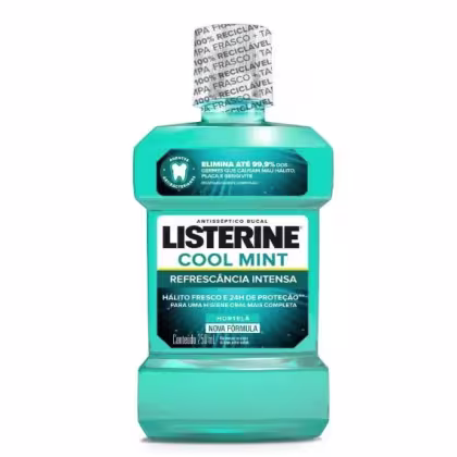 Imagem do produto Listerine Cool Mint Hortelã Antisséptico Bucal 250ml