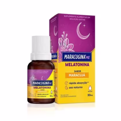Imagem do produto Maracugina ME Melatonina Sabor Maracujá 30ml