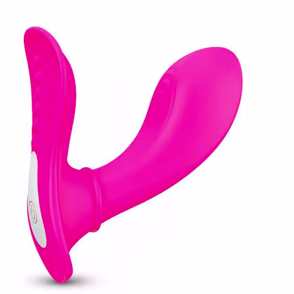 Imagem do produto Vibrador Ponto G e Clitóris 9 Vibrações Butterfly  - Pink