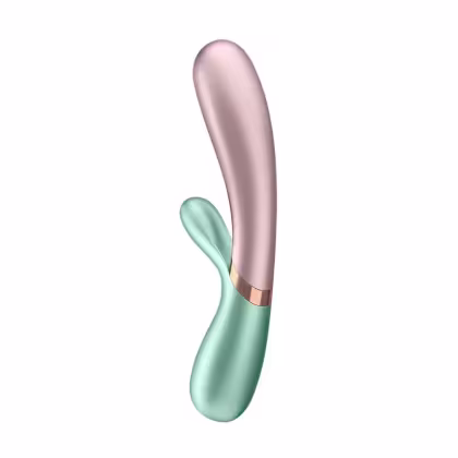 A imagem mostra um vibrador verde.