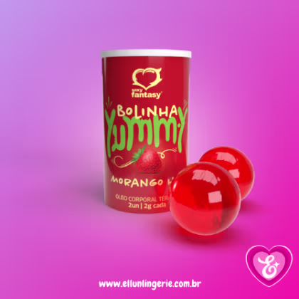 Imagem do produto Bolinha Yummy- Morango hot