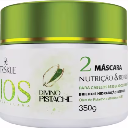 Imagem do produto Triskle - Máscara Divino Pistache - Fios de Porcelana 350g