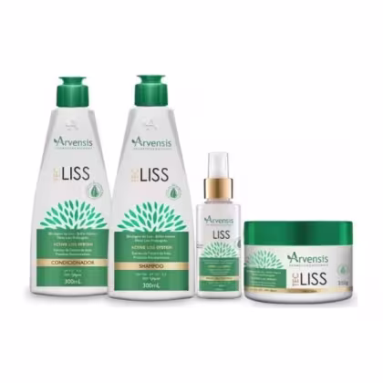 Imagem do produto Kit Shampoo+condicionador+máscara+protetor Arvensis Tec Liss