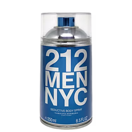 Imagem do produto Carolina Herrera 212 NYC Seductive - Body Spray Masculino 250ml