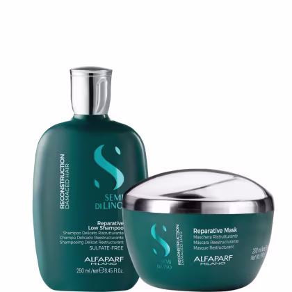 Imagem do produto Kit Alfaparf Semi di Lino Reconstruction Duo Mask (2 Produtos)