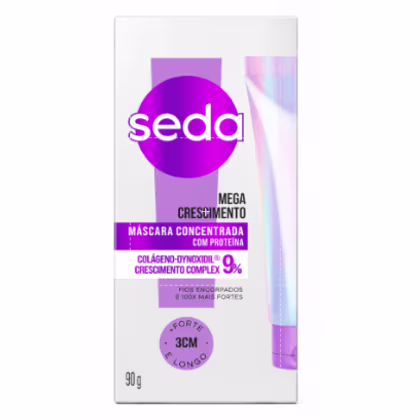 Imagem do produto SEDA MASCARA DE TRATAMENTO MEGA CRESCIMENTO 90G