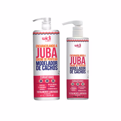 Imagem do produto Kit Encaracolando a Juba Creme de Pentear 1L e 500ml - Widi Care