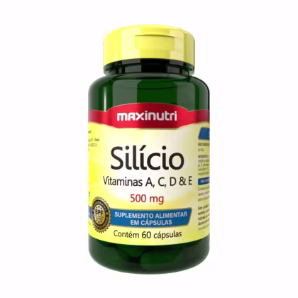 Imagem do produto Suplemento Silício com Vitaminas A, C, D e E - Maxinutri