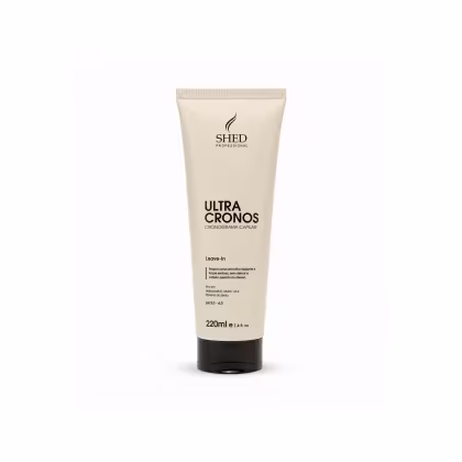 Imagem do produto Leave-in 220ml Ultra Cronos Brilho Radiante e Toque Sedoso sem Frizz | Shed Professional