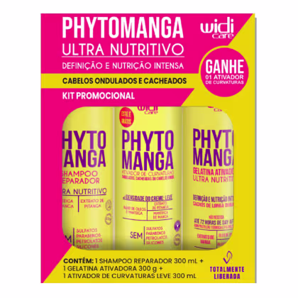 Imagem do produto WIDI CARE PHYTO MANGA KIT PROMOCIONAL 900ML