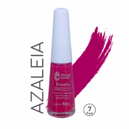 Imagem do produto Esmalte Hipoalergênicos Tradicional 7 Free 7ml Allergic Center Cor:Azaléia