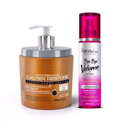 Imagem do produto Kit Liso Mágico 200ml com Cauterização Capilar