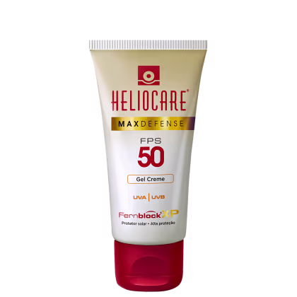 Imagem do produto Melora Heliocare Max Defense Gel Creme FPS 50 - Protetor Solar Facial 50g