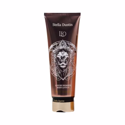 Imagem do produto Body Lotion Creme Luxury Shimmer Signo Leo Stella Dustin 236ml