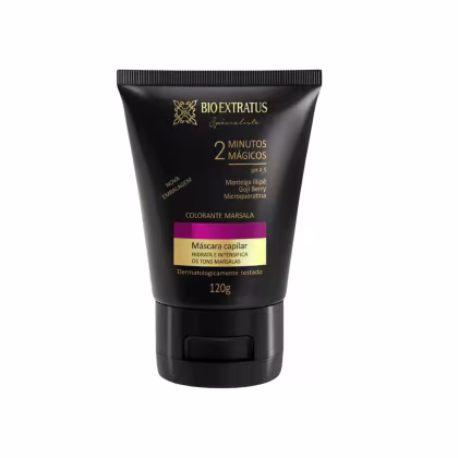 Imagem do produto BIO EXTRATUS MASCARA SPECIALISTE COLORANTE MARSALA 120G