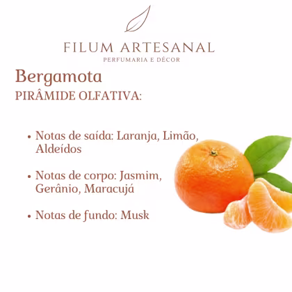 Imagem do produto Filum Artesanal Home Spray de Ambiente Bergamota 200ml