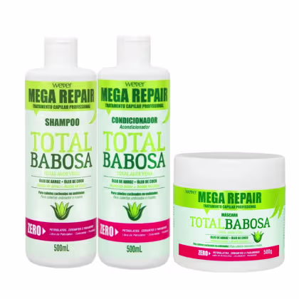 Imagem do produto Kit Wever Total Babosa Trio (3 Produtos)