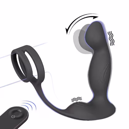 Imagem do produto Vibrador de Próstata com Anel - Virgil - S-Hande