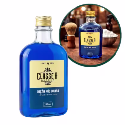 Imagem do produto Loção Pós Barba Frescor duradouro Classe A 240ml Azul