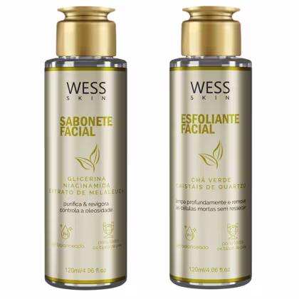 Imagem do produto Wess Kit Skin Sabonete + Esfoliante